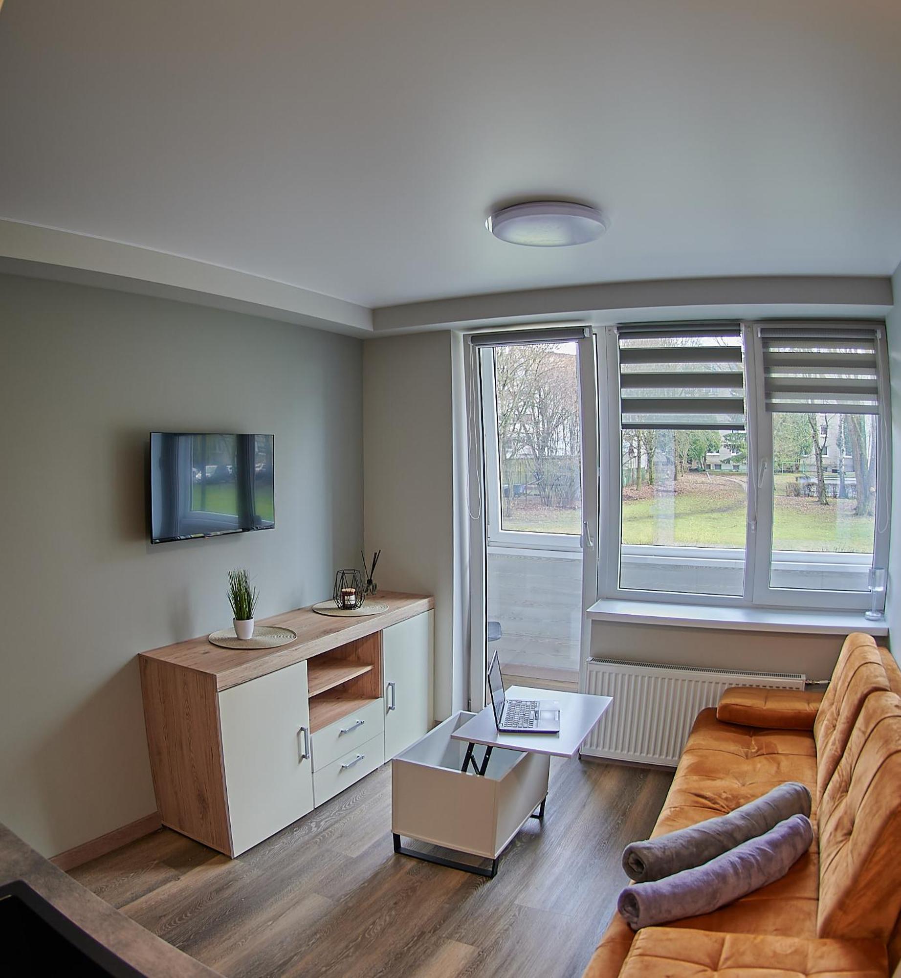 Studio Cozy Visit, Balcony, 24H Self Check-In, First Floor, Great Location Kaunas Exteriör bild